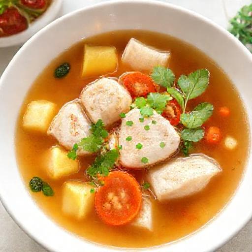 Quick Canh Chua Cá Bớp (Simplified Sour Fish Soup)