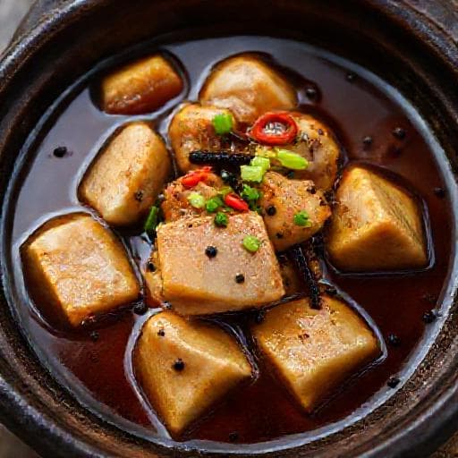 Cá Sặc Kho Tộ (Clay Pot Braised Fish with Caramelized Sauce)