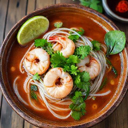 Bún Tôm Hải Phòng (Classic Hai Phong Style Shrimp Noodle Soup)