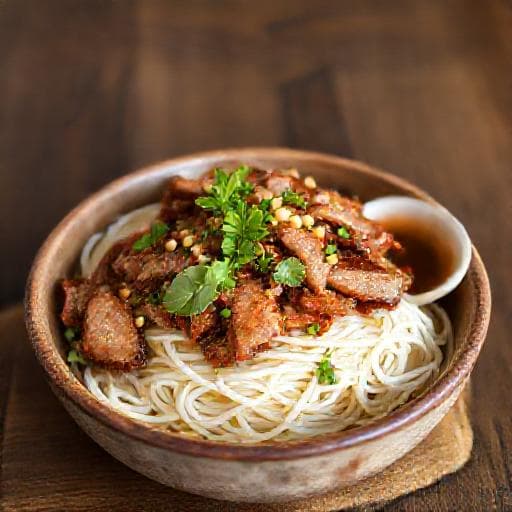 Bún Thịt Xào (Classic Stir-fried Pork with Vermicelli Noodles)