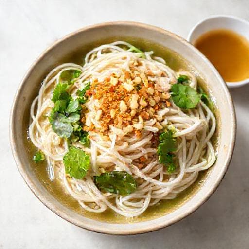 Traditional Phở Gà Trộn (Hanoi Style)