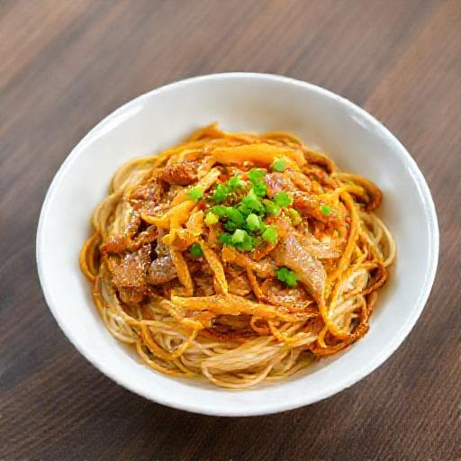 Quick Bún Lòng Xào Nghệ (Speedy Turmeric Stir-fried Pork Intestines)