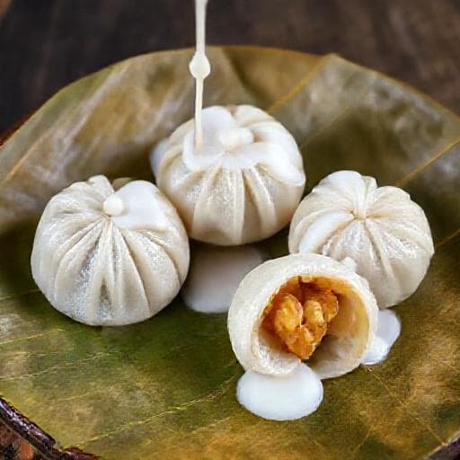 Bánh Ít Nhân Dừa (Sweet Coconut Sticky Rice Dumplings)