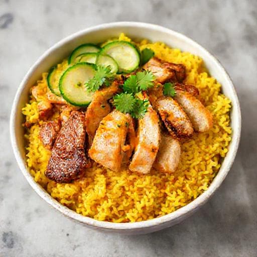 Quick Nha Trang Style Chicken Rice Bowl