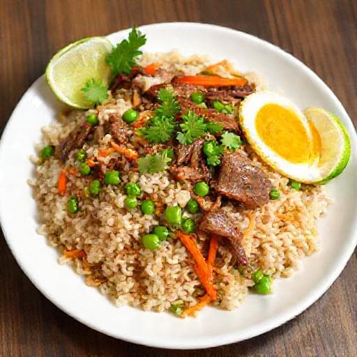 Cơm Chiên Bò (Vietnamese Fried Rice with Beef)