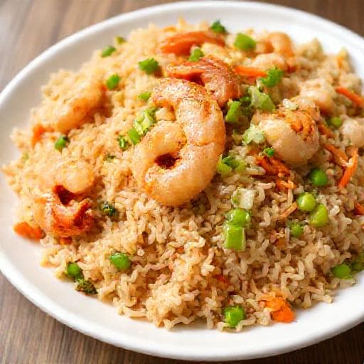 Quick Cơm Chiên Tôm (Speedy Shrimp Fried Rice)