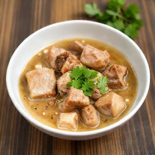 Quick Thịt Kho Dừa (Simplified Braised Pork Belly with Coconut Milk)