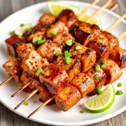 Quick Sa Tế Pork Belly Skewers