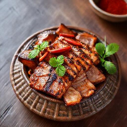 Spicy Lemongrass Sa Tế Pork Belly (Central Vietnamese Style)
