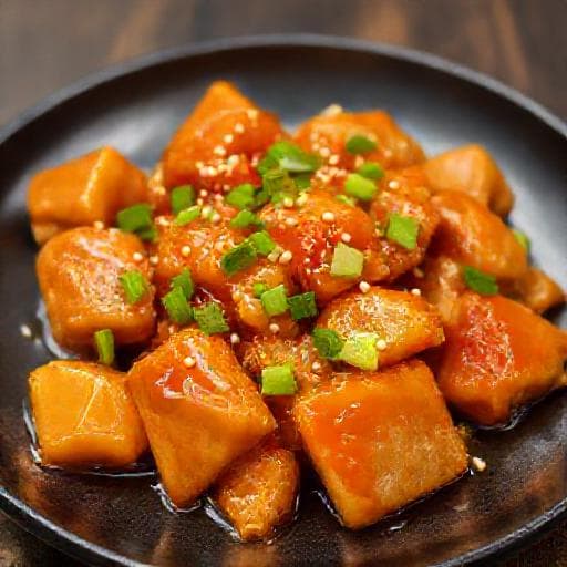 Quick Thịt Heo Sốt Cam (Speedy Pork with Orange Sauce)