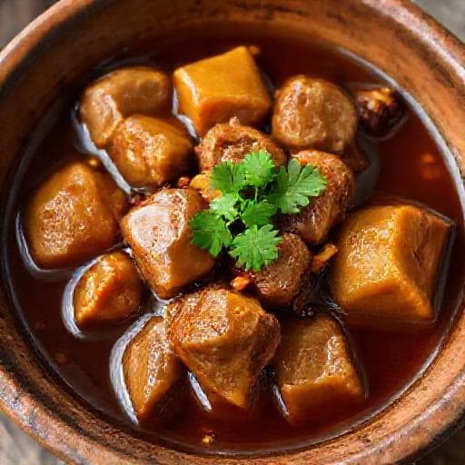 Thịt Heo Kho Cam (Braised Pork with Orange)