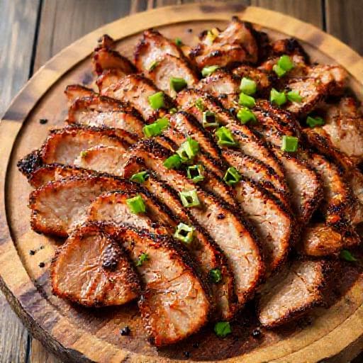 Quick Five-Spice Grilled Pork