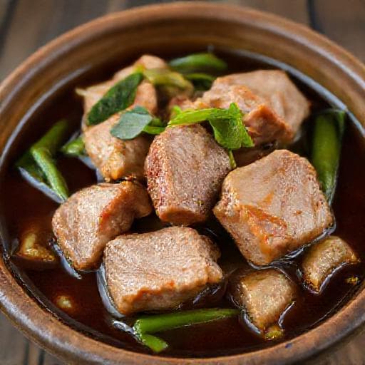 Thịt Heo Kho Dưa Cải (Classic Braised Pork Belly with Pickled Mustard Greens)