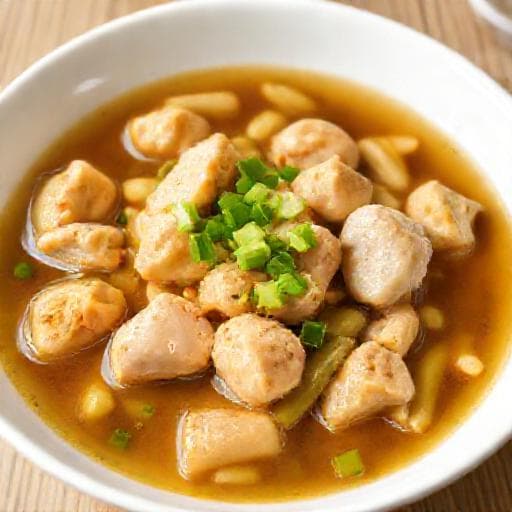 Quick Gà Nấu Đậu (Simplified Vietnamese Chicken and Lima Bean Stew)