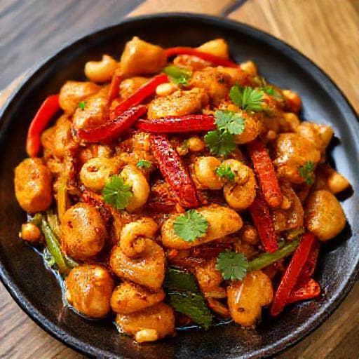 Gà Xào Hạt Điều Cay (Spicy Cashew Chicken)
