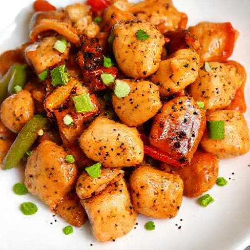 Quick & Easy Black Pepper Chicken