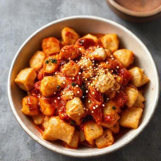 Quick & Easy Korean Cheese Chicken