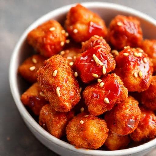 Quick Korean Fried Chicken Bites