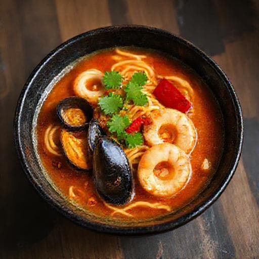 매콤 해물 라죽
