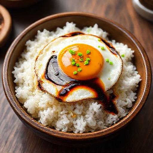 클래식 간장계란밥
