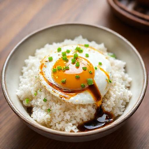 명란 간장계란밥