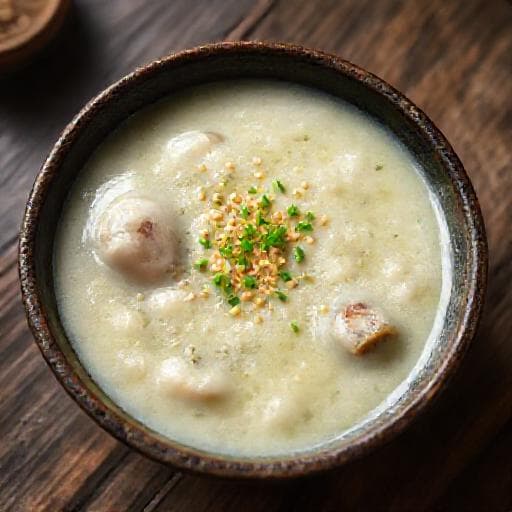 전복죽 (전통 방식)