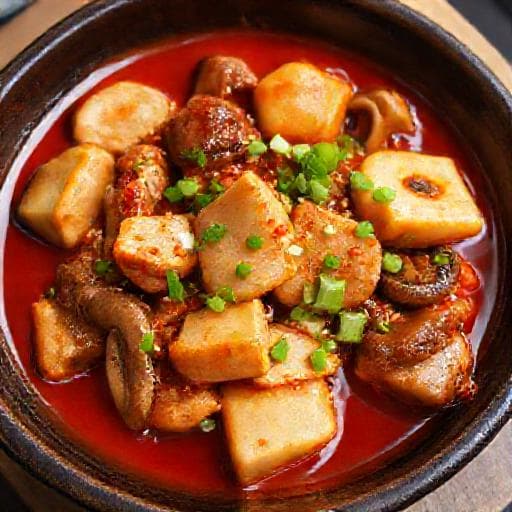 매콤 순두부 제육볶음