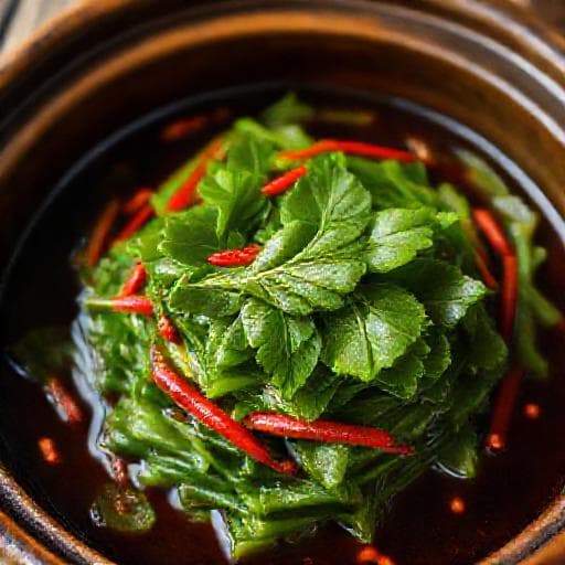 매콤 깻잎장아찌