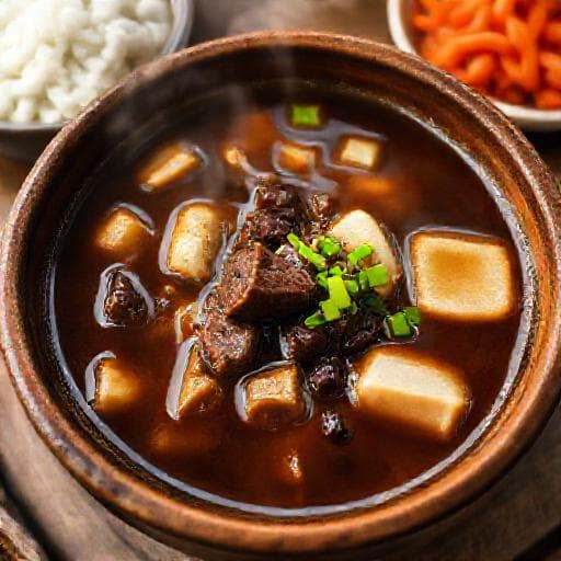 정통 청국장찌개