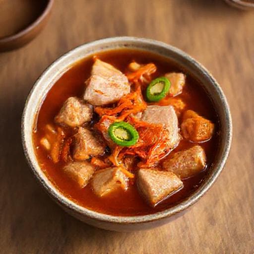 간단 돼지고기 김치찜