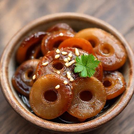 전통 연근조림