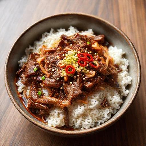 매콤 규동
