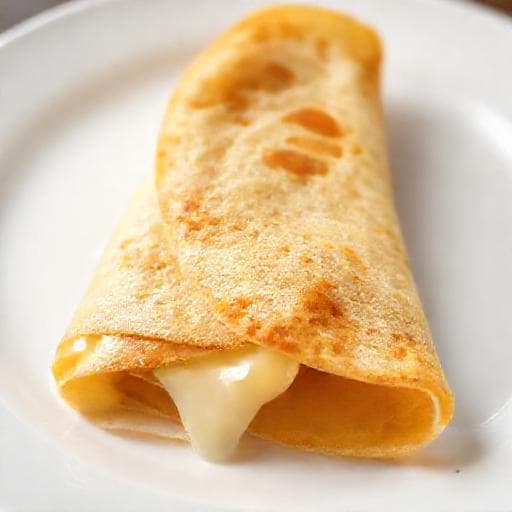 Beiju de Tapioca com Queijo Coalho