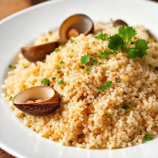 Arroz de Lingueirão Rápido