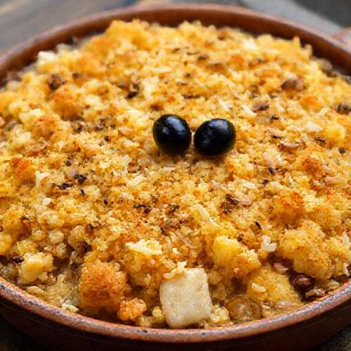 Bacalhau com Broa Tradicional
