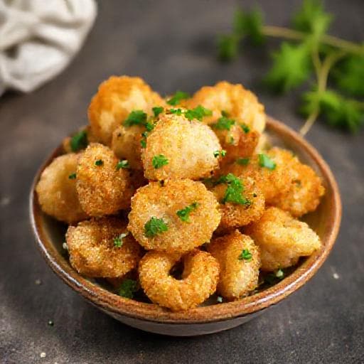 Choco Frito Rápido com Alho e Salsa