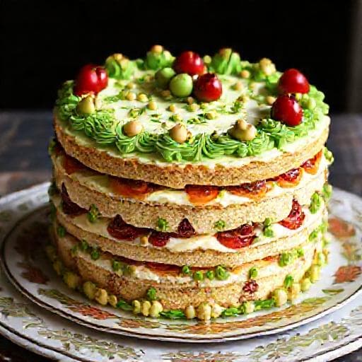 Torta de Pistache Siciliana (Cassata)