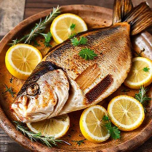 Robalo no Forno Tradicional