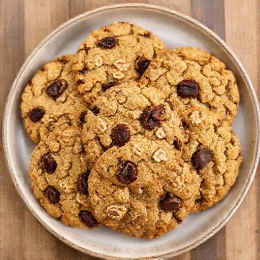 Cookie de Aveia e Passas na Air Fryer