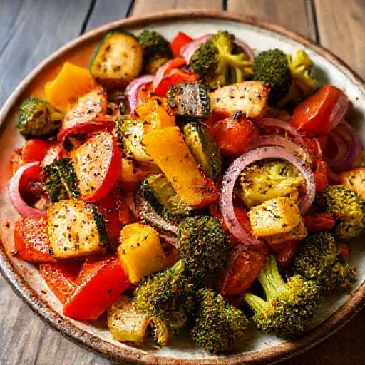 Legumes Assados Clássicos na Air Fryer
