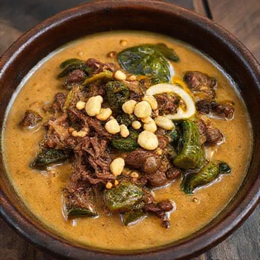 Calulu de Carne Seca com Amendoim