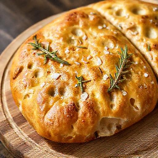 Focaccia Clássica Italiana