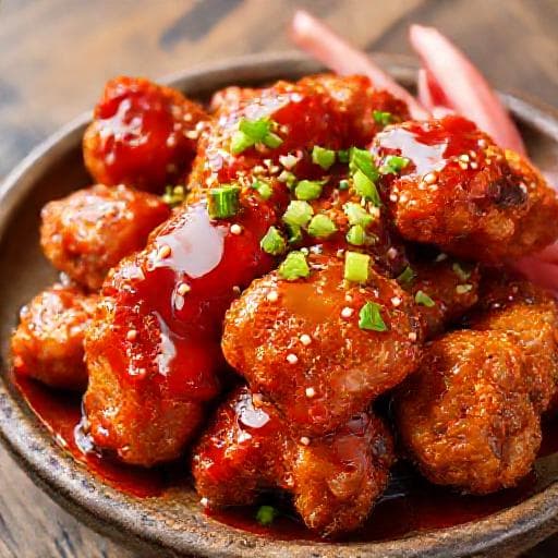 Frango Frito Coreano Tradicional