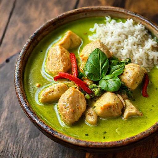 Curry Verde Tailandês Clássico
