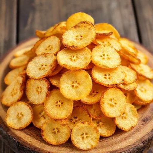 Chips de Banana na Air Fryer Clássicas