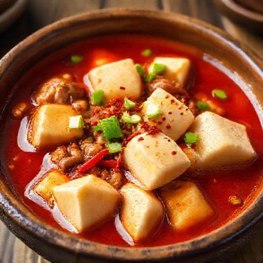 Mapo Tofu Tradicional Sichuanês