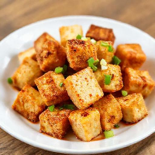 Tofu Crocante Clássico na Air Fryer