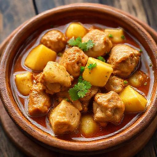 Frango com Pequi e Mandioca