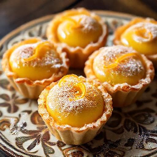 Pastéis de Tentúgal com Toque de Laranja