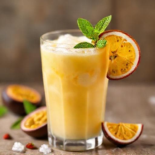 Batida de Maracujá Tradicional